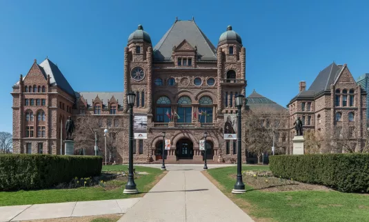 Ontario legislative building